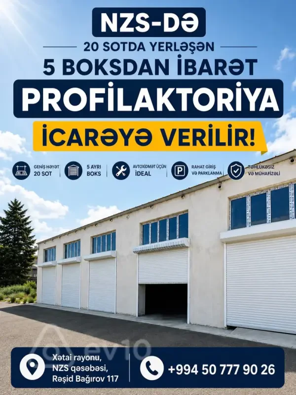 Kirayə verilir mənzil 2000 m²