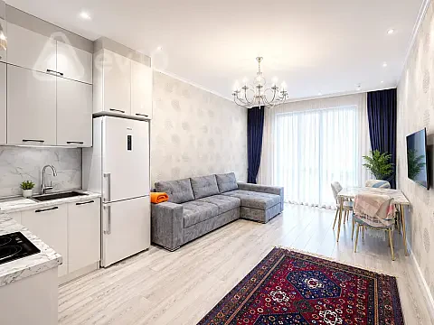 Kirayə verilir 2 otaqlı yeni tikili 55 m² — Bakı, Xətai 2 otaq 55.00 m²
