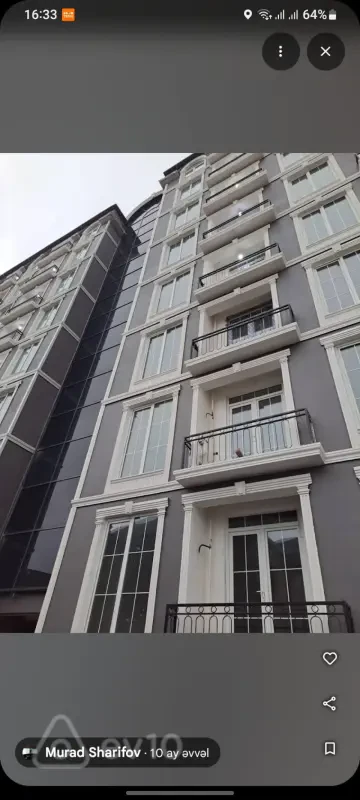 Kirayə verilir 3 otaqlı yeni tikili 90 m²
