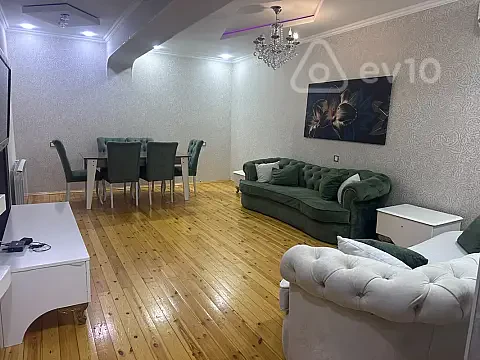 Kirayə verilir 3 otaqlı yeni tikili 110 m² — Xırdalan 3 otaq 110.00 m²
