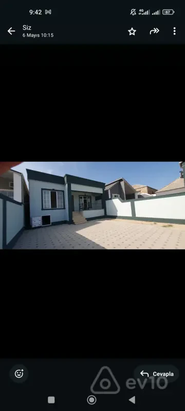 Satılır 4 otaqlı həyət evi 84 m²
