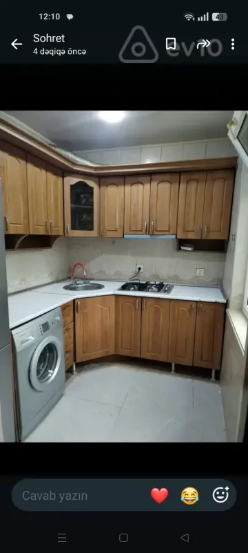 Kirayə verilir 3 otaqlı köhnə tikili 75 m²
