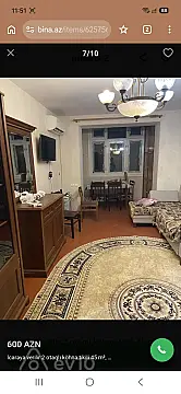 Kirayə verilir 2 otaqlı köhnə tikili 50 m² — Bakı, Yasamal 2 otaq 50.00 m²