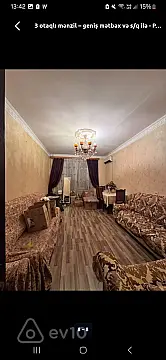 Kirayə verilir 3 otaqlı köhnə tikili 80 m² — Bakı, Nizami 3 otaq 80.00 m²
