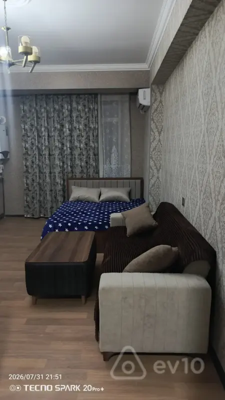 Kirayə verilir 1 otaqlı yeni tikili 31 m²
