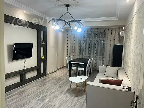 Kirayə verilir 2 otaqlı yeni tikili 65 m² — Xırdalan 2 otaq 65.00 m²
