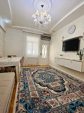 Kirayə verilir 2 otaqlı yeni tikili 65 m² — Xırdalan 2 otaq 65.00 m²