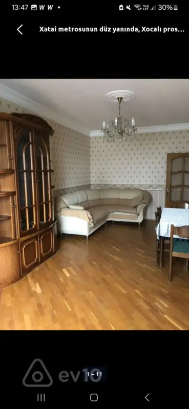 Kirayə verilir 3 otaqlı köhnə tikili 80 m²