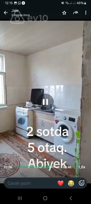 Satılır 5 otaqlı köhnə tikili 140 m²
