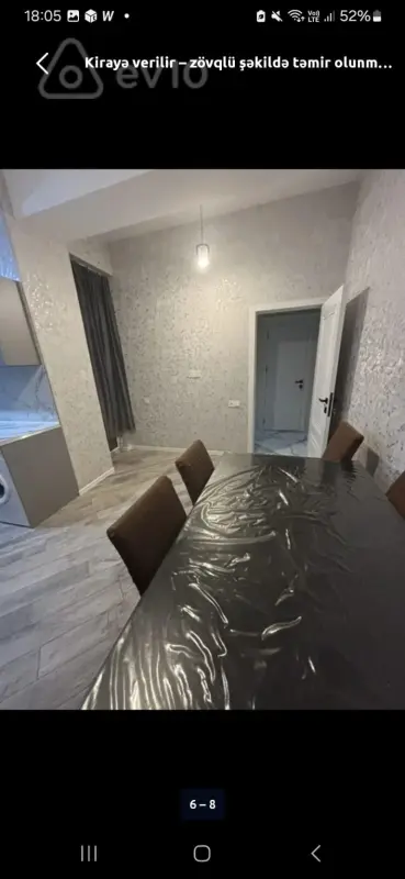 Kirayə verilir 2 otaqlı yeni tikili 60 m²