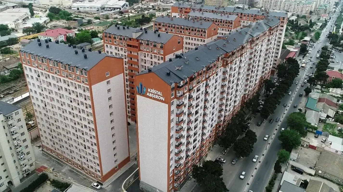 Satılır 2 otaqlı yeni tikili 52 m²