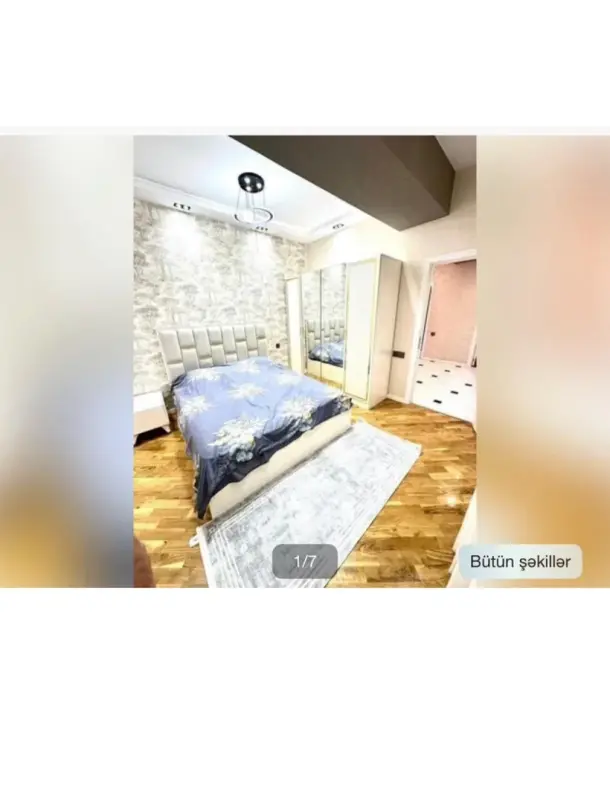 Kirayə verilir 3 otaqlı yeni tikili 100 m²