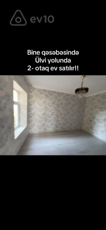 Satılır 2 otaqlı həyət evi 45 m²