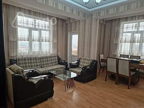 Kirayə verilir 2 otaqlı yeni tikili 75 m² — Xırdalan 2 otaq 75.00 m²