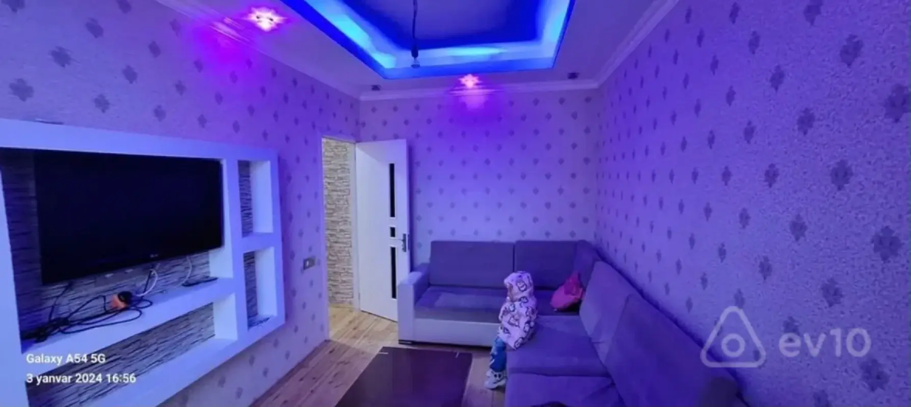 Kirayə verilir 2 otaqlı yeni tikili 60 m²