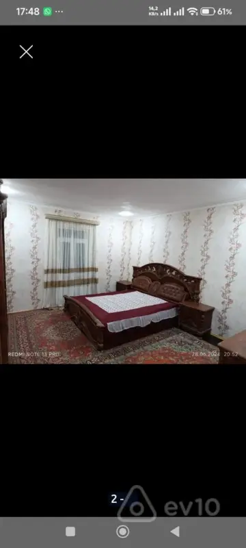 Kirayə verilir 2 otaqlı həyət evi 70 m²