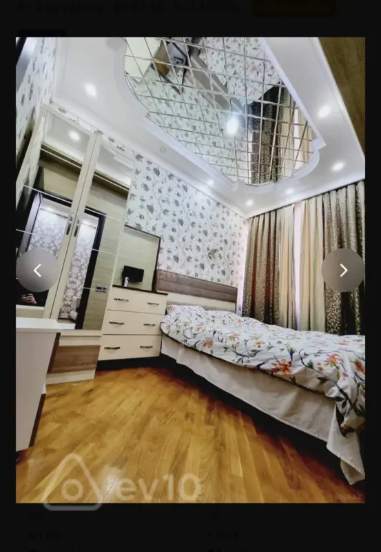 Kirayə verilir 2 otaqlı yeni tikili 55 m²
