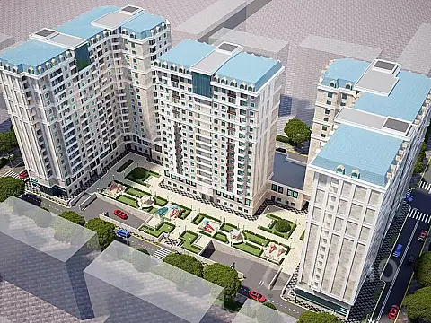 Satılır 3 otaqlı yeni tikili 155.5 m² — Bakı, Nərimanov 3 otaq 155.50 m²