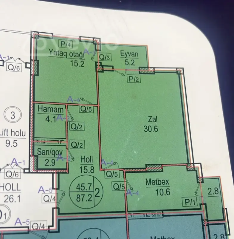 Satılır 2 otaqlı yeni tikili 874 m²