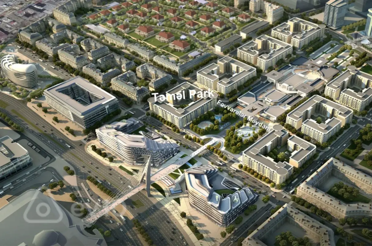 Kirayə verilir 3 otaqlı yeni tikili 95 m²