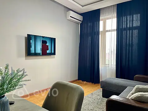 Kirayə verilir 2 otaqlı yeni tikili 60 m² — Xırdalan 2 otaq 60.00 m²