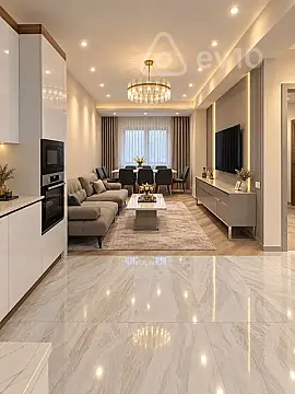 Kirayə verilir 4 otaqlı yeni tikili 107 m² — Xırdalan 4 otaq 107.00 m²