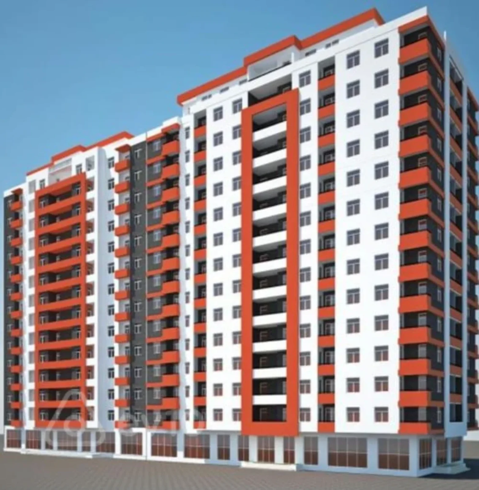 Satılır 2 otaqlı yeni tikili 60 m²