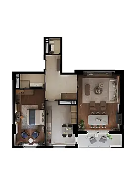 Satılır 2 otaqlı yeni tikili 108.2 m²