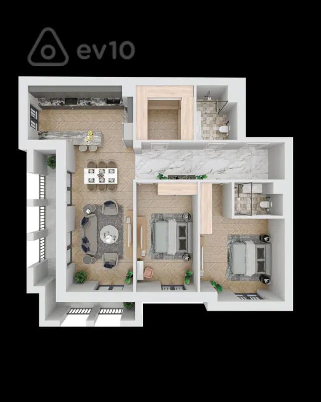 Satılır 1 otaqlı yeni tikili 41 m²