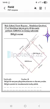 Satılır torpaq sahəsi 6 m²