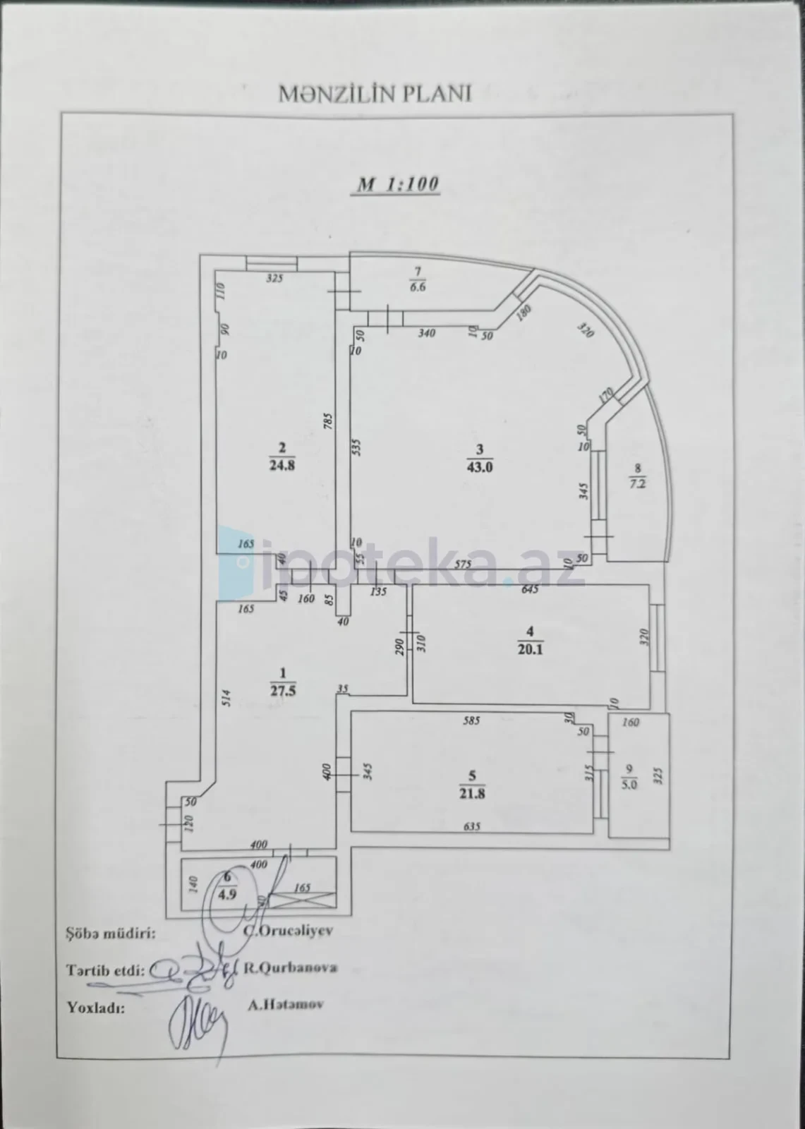 Satılır 3 otaqlı yeni tikili 175 m²