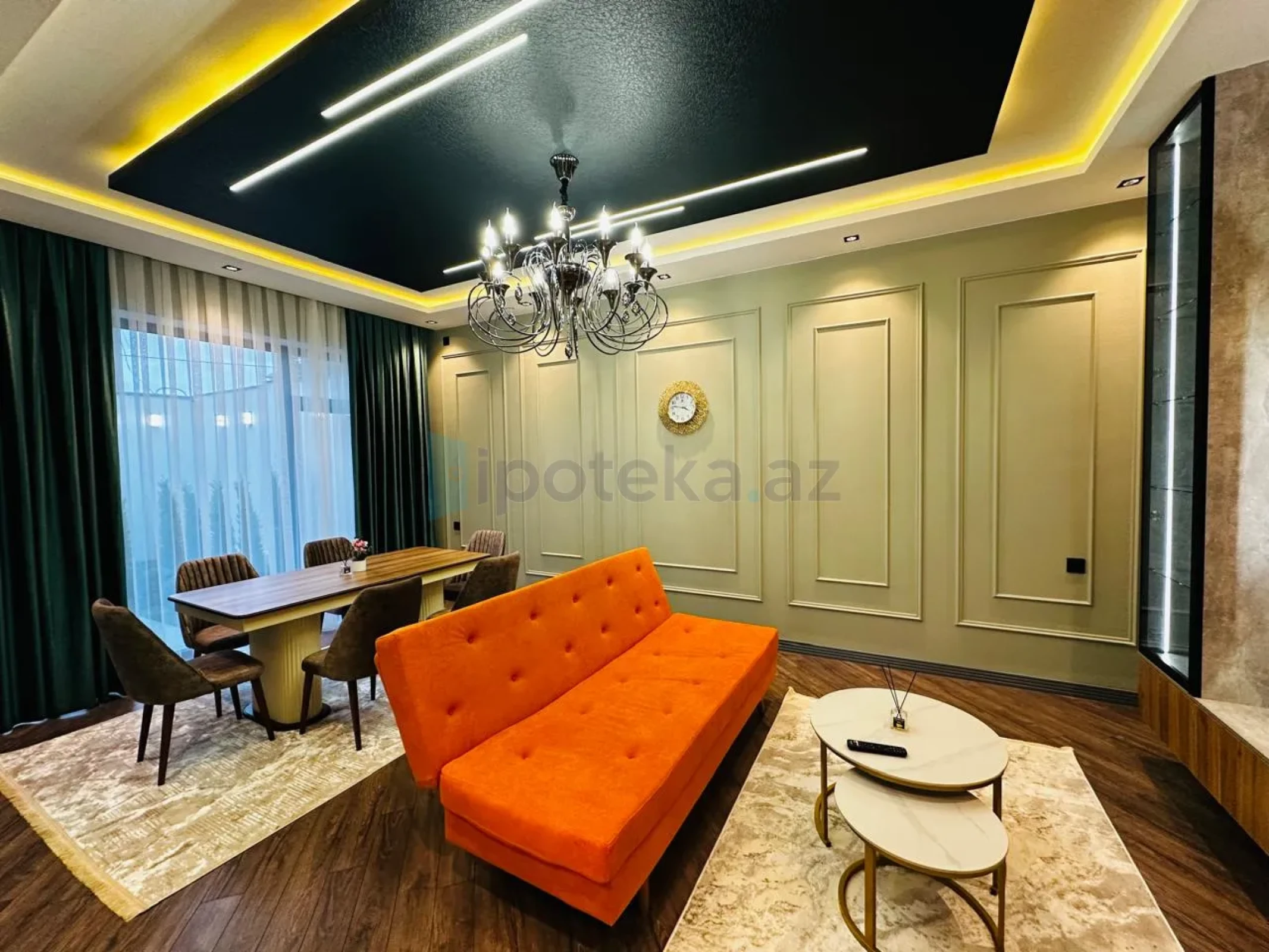 Satılır 4 otaqlı mənzil 180 m²