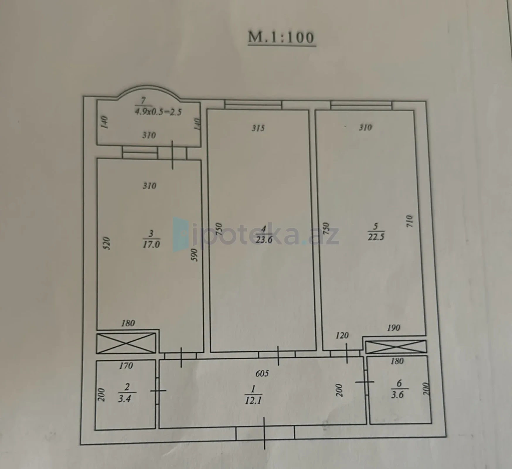 Satılır 3 otaqlı yeni tikili 105 m²
