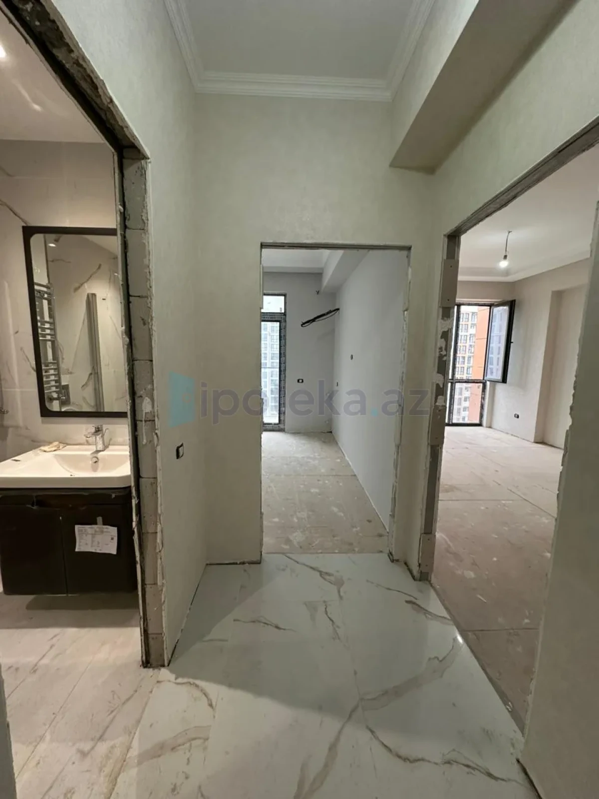 Satılır 2 otaqlı yeni tikili 49.16 m²