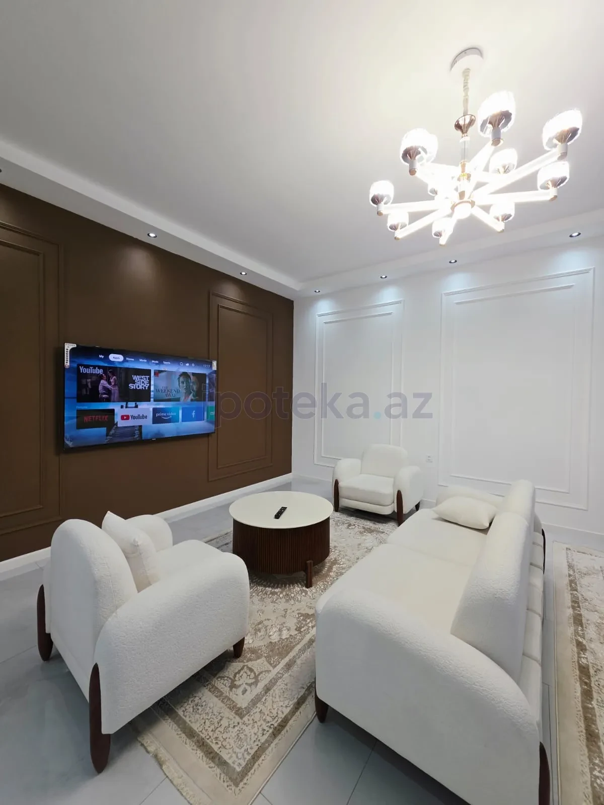 Satılır 4 otaqlı mənzil 180 m²