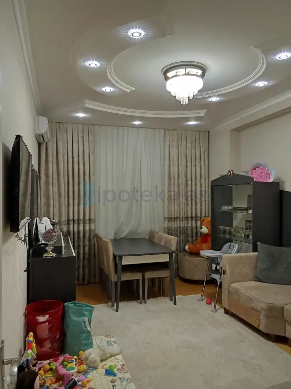 Satılır 2 otaqlı yeni tikili 54 m²