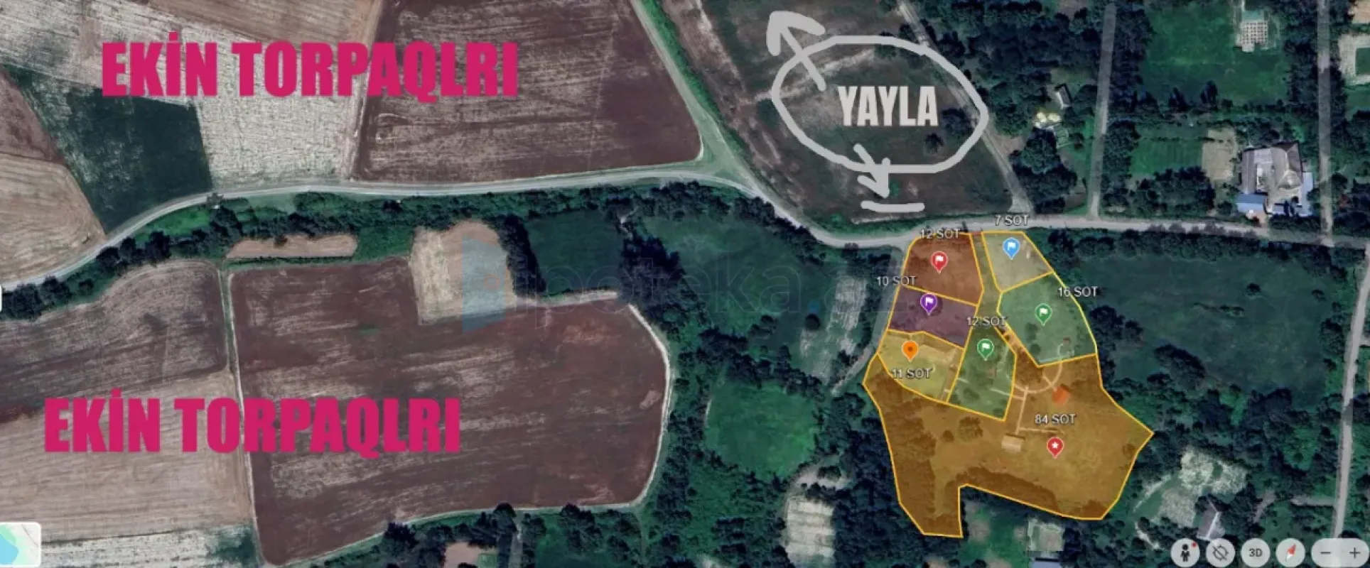 Satılır torpaq sahəsi