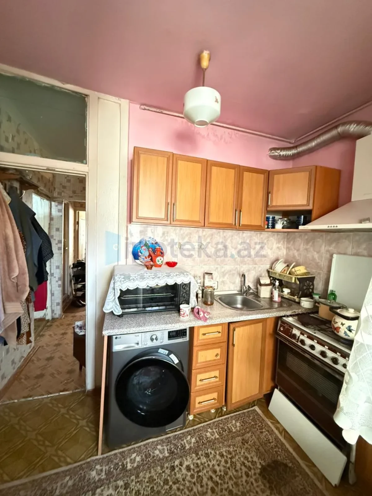 Satılır 2 otaqlı köhnə tikili 60 m²