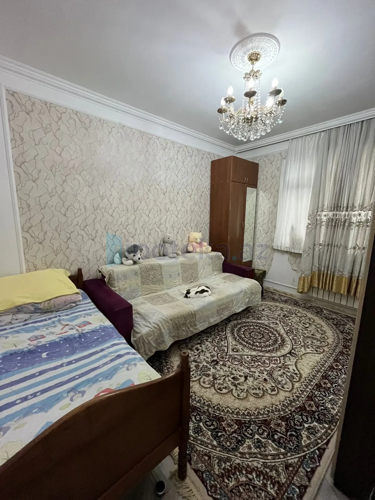 Satılır 2 otaqlı köhnə tikili 55 m²