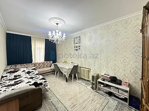 Satılır 2 otaqlı köhnə tikili 60 m² — Bakı, Yeni Günəşli 2 otaq 60.00 m²