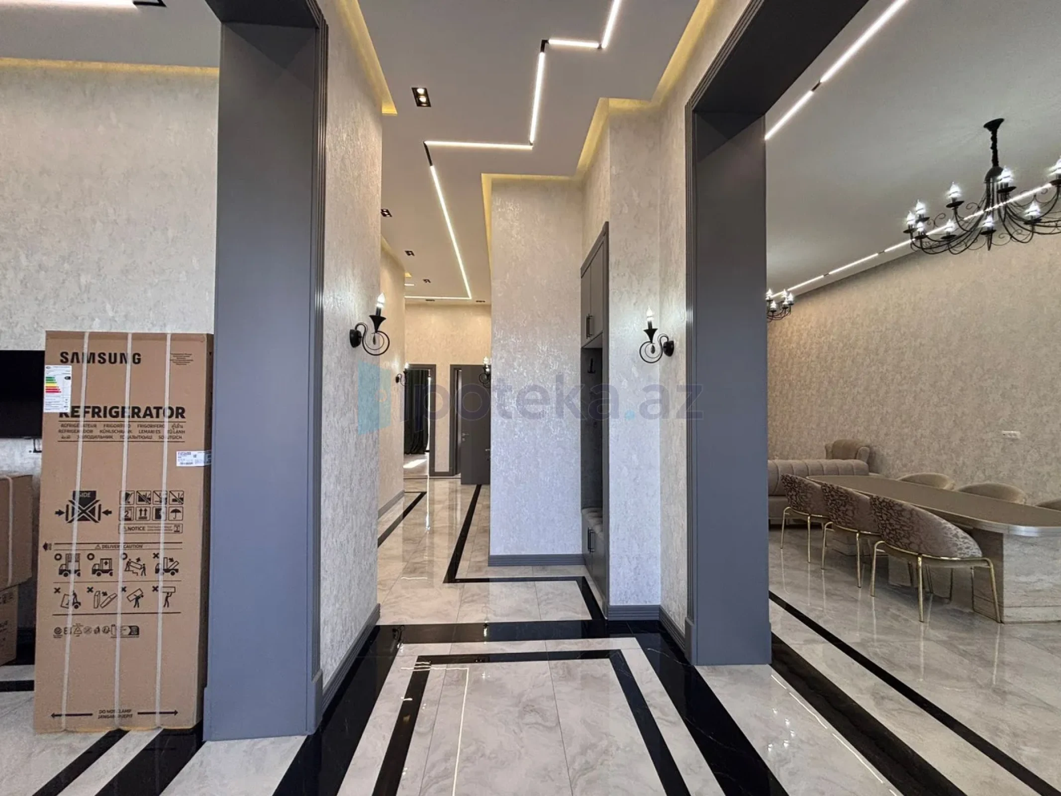 Satılır 4 otaqlı mənzil 200 m²