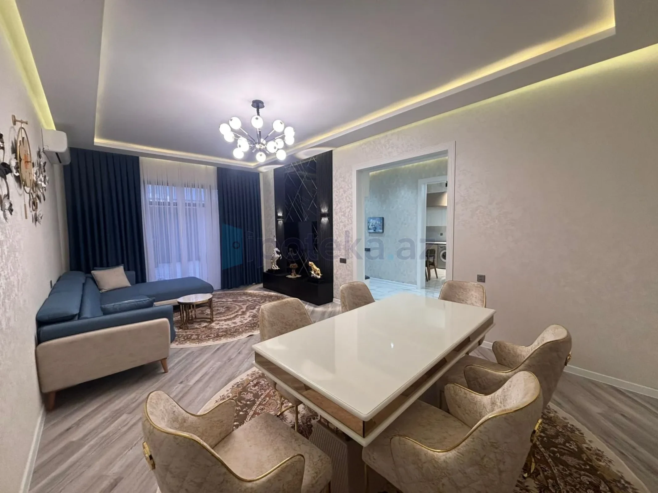 Satılır 4 otaqlı mənzil 150 m²