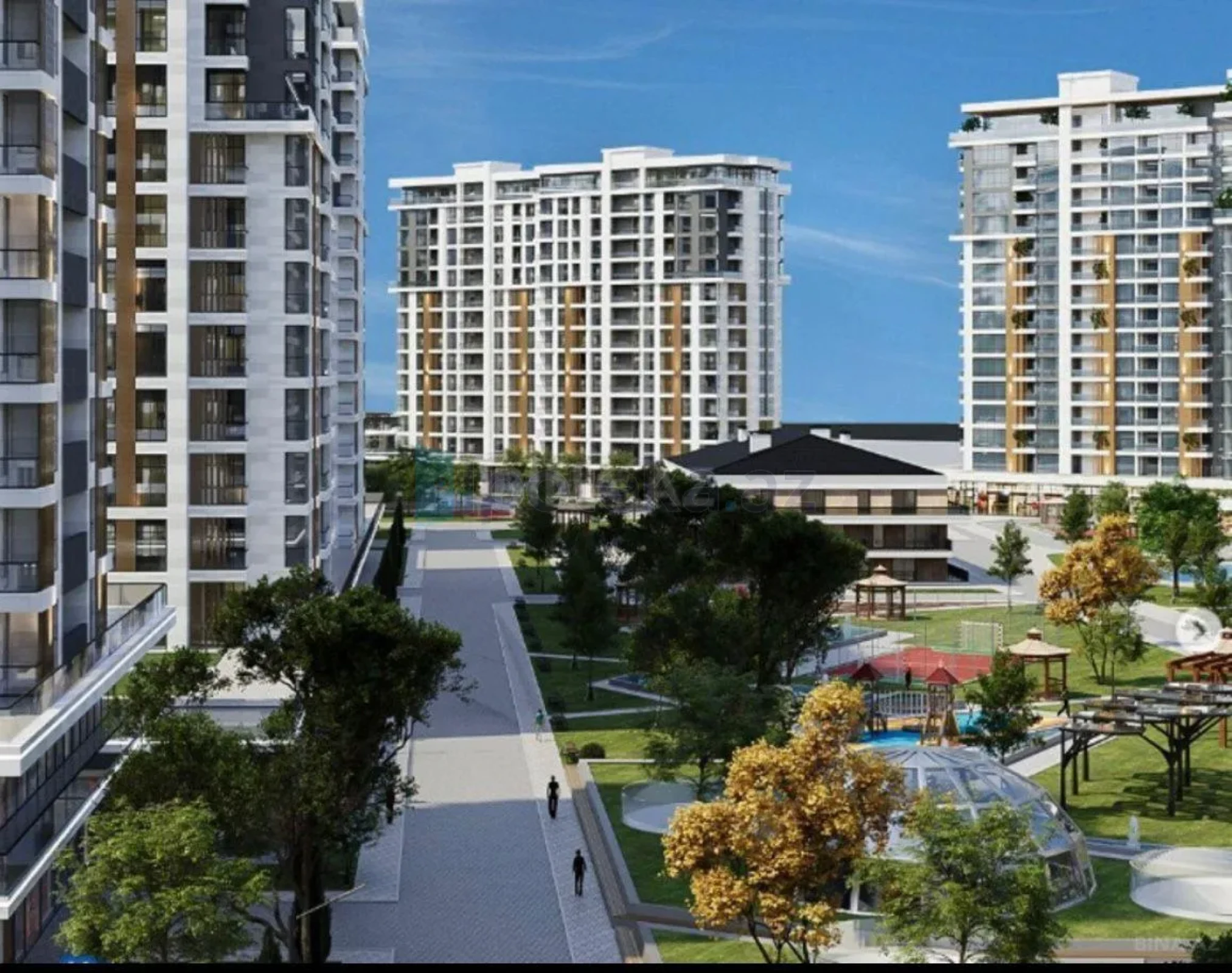 Satılır 2 otaqlı yeni tikili 107 m²