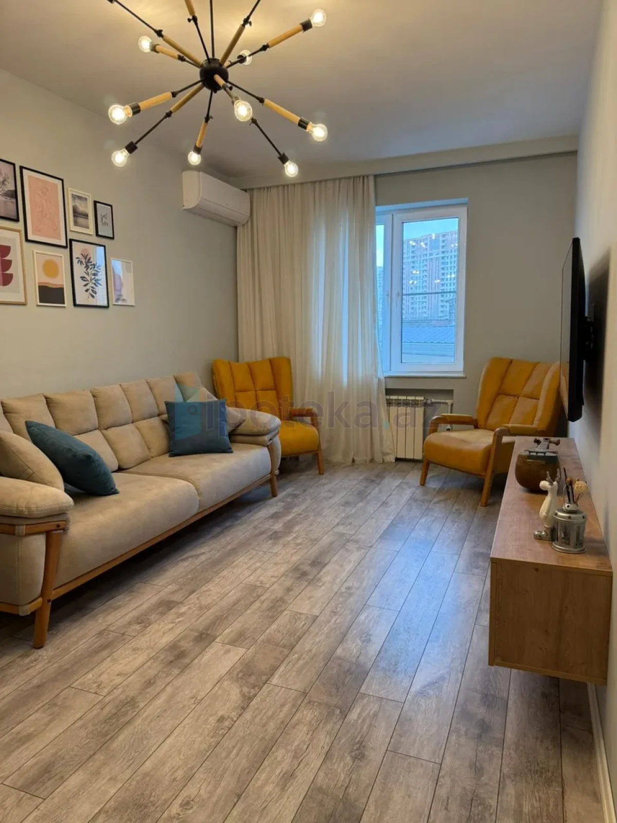 Satılır 2 otaqlı köhnə tikili 53 m²