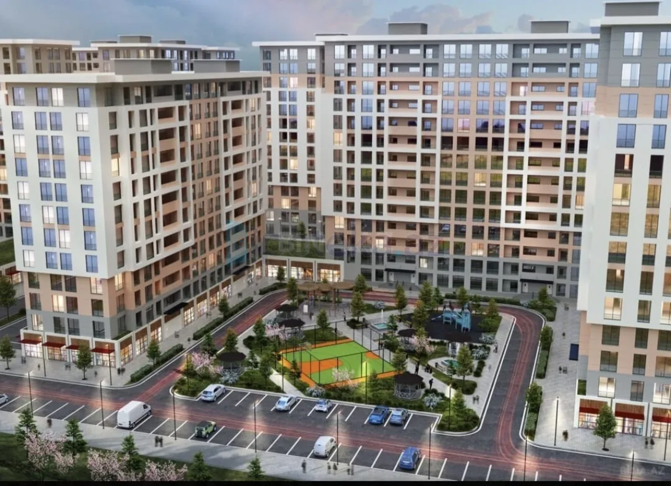 Satılır 2 otaqlı yeni tikili 49 m²