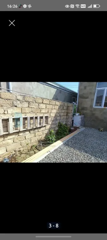 Satılır 1 otaqlı həyət evi 55 m²