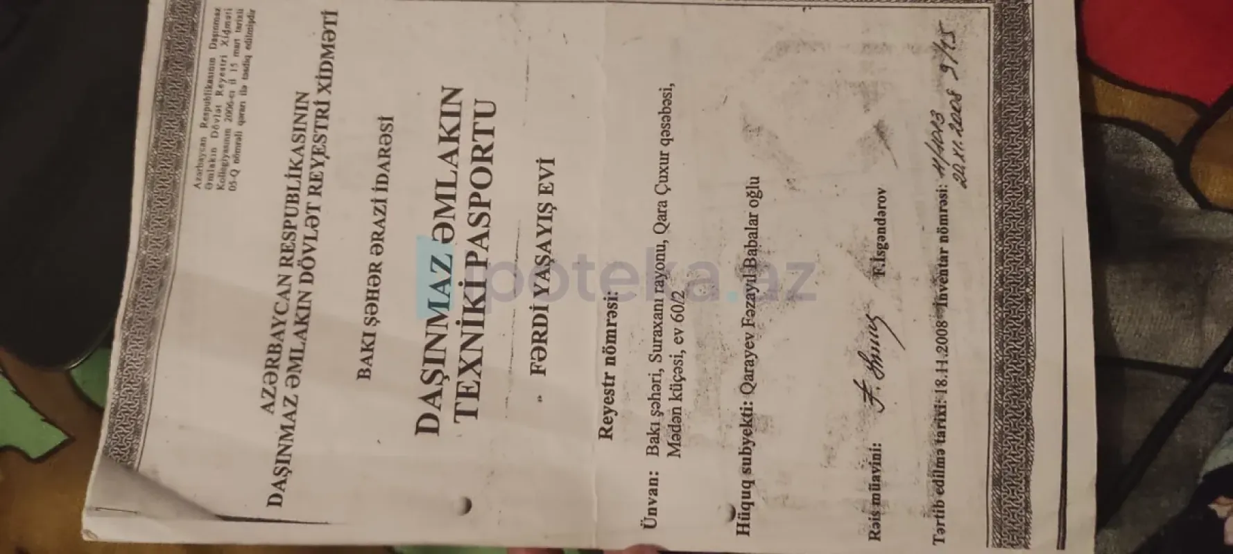 Satılır 3 otaqlı həyət evi 70 m²