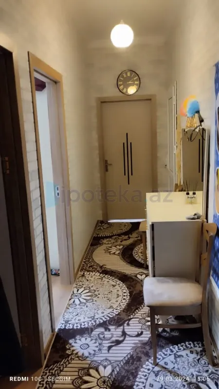 Satılır 2 otaqlı yeni tikili 55.5 m²