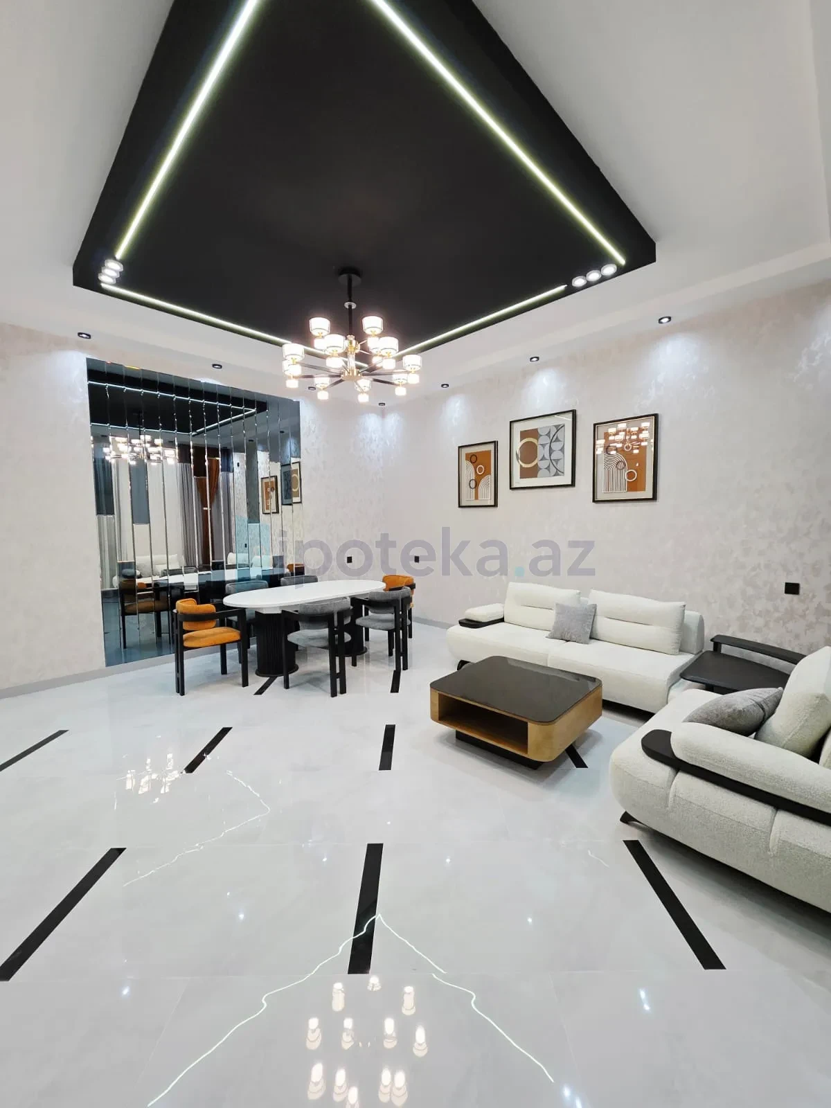 Satılır 4 otaqlı mənzil 180 m²