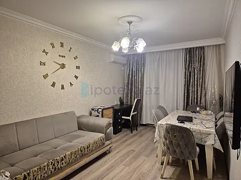 Satılır 2 otaqlı köhnə tikili 55 m² — Bakı, Yeni Günəşli 2 otaq 55.00 m²